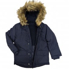 41707: Boys Padded Parka Jacket/Coat (3-14 Years)